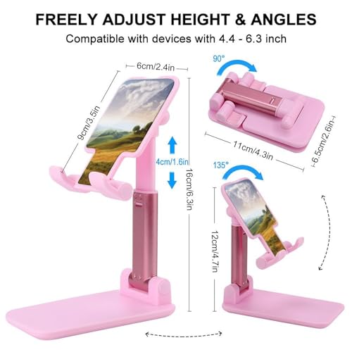 Support de téléphone réglable stable anti-glisse pour le bureau - 2