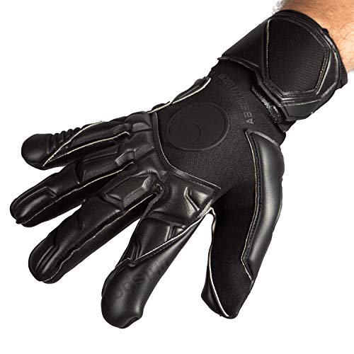 uhlsport Absolutgrip Hn Pro #294 Goalkeeper Gloves, Unisex Adult, unisex_adult, 1011186021000, Black, 8 - Image 2