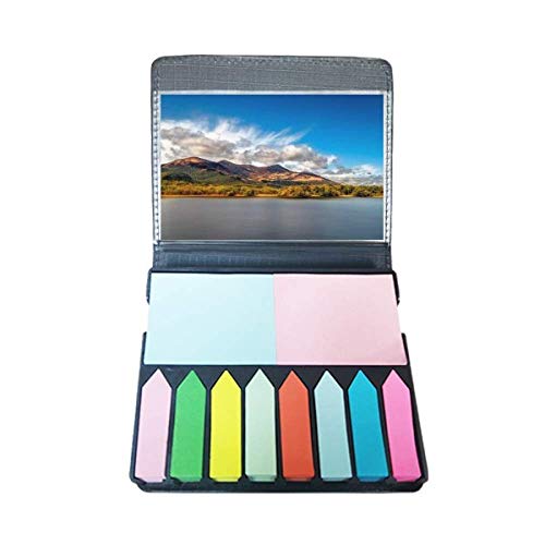 Marque-page autocollant paysage de montagne pour ne plus perdre vos pages