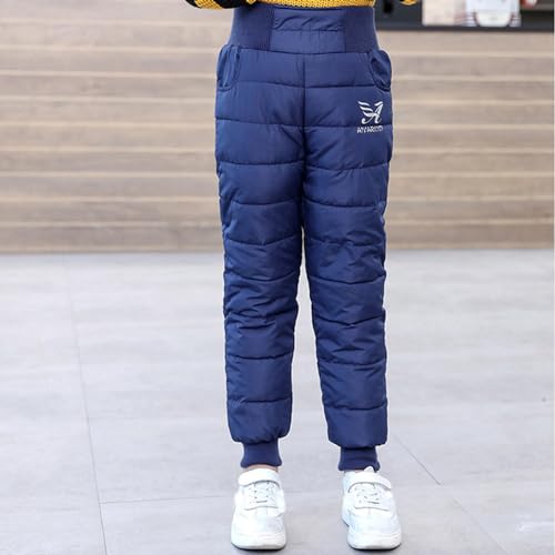 Little Girls Boys Snow Pants Thick Winter Warm Fleece Lined Kids Pants Girl Activewear Clothes Snow 4t Boys3