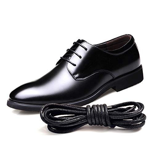 [PAIR] Waxed Cotton Shoelaces, Thin Round For Dress Shoes, Traditional 2.5mmx85cm