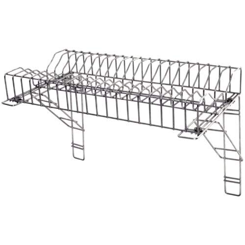 Zodiac Sunnex Stainless Steel Plate Rack CWW-3600 36" / 91cm & 2 Wall Brackets for Catering Kitchens
