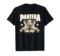 Official Licensed Bravado Pantera Hostile Skull Official Pantera Merchandise Lightweight, Classic fit, Double-needle sleeve and bottom hem