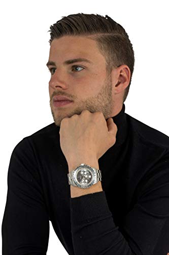 Invicta-Mens-Specialty-Quartz-Watch-with-Stainless-Steel-Band-Silver-Model-6620