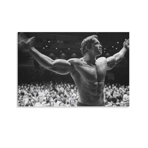 Gym Fitness And Bodybuilding Posters Poster Decorative Painting Canvas Wall Art Living Room Posters Bedroom Painting 16x24inch(40x60cm)