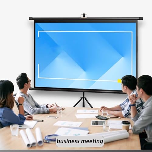 Pantalla de proyección con trípode portátil 60" 16:9 miniatura 4