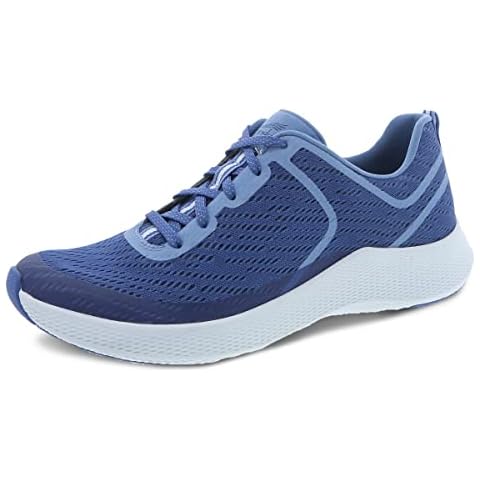 Dansko Sky Blue Mesh Clogs for Women Cover