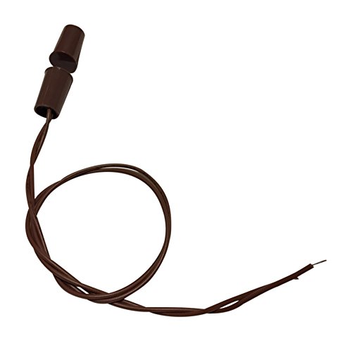 1 Mini Recessed Door Contacts NC Security Alarm Door Window Sensors With Magnetic Reed Switch. These ¾” Door Contact Position switches (DCS) Work with All Access Control and Burglar Alarm Systems