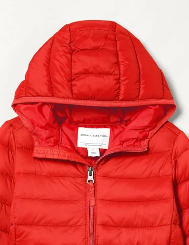 Image of Amazon Essentials Boys and Toddlers' Lightweight Water-Resistant Packable Hooded Insulated Puffer Jacket
