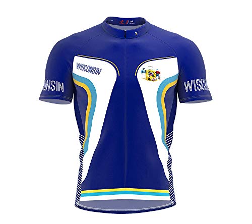 ScudoPro Wisconsin Men’s Bike Jersey L Multicolor