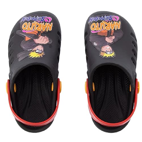 Naruto FUN Jutsu Inf, Babucha Meninos, Preto/Vermelho (Black/Red), 31