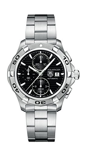 Men's  Aquaracer Black Chronograph Dial Watch - TAG Heuer CAP2110.BA0833