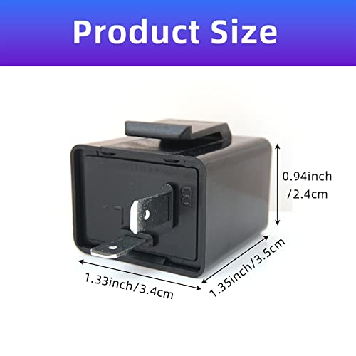 Relais clignotant LED multi-voltage 32V à 72V avec technologie 2 broches