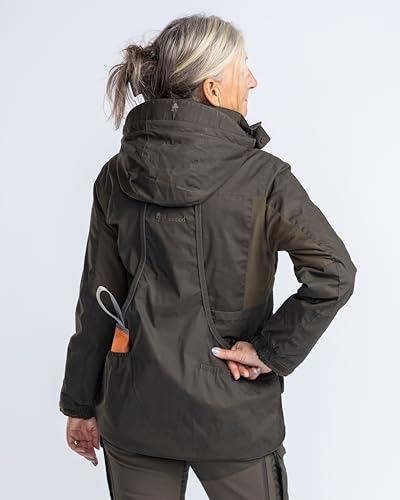 Pinewood Damen Dog Sports Trainer Extreme Jacke - Hundesport- und Outdoorjacke Damen - wind- und wasserdicht mit vielen Taschen und praktischen Details, ideal für Hundetraining