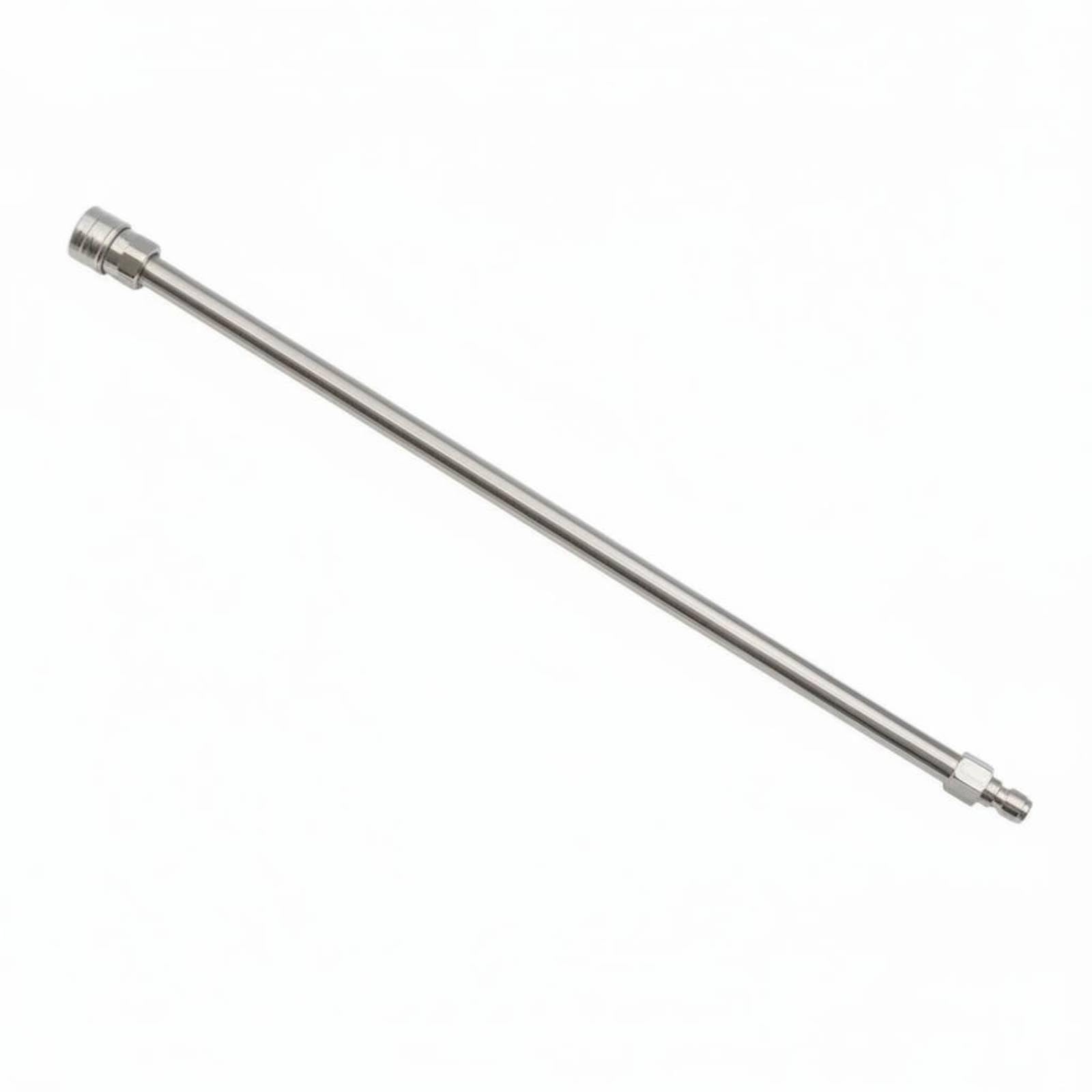 Pressure Washer Bent Extension 50 Cm Length Pressure Washer Extension Extension 1/4 Inch Quick Connect Stainless Steel Spray Extension for Car Wash 52CM Straight 1-4 Plug Mf|Home & Garden-image-32