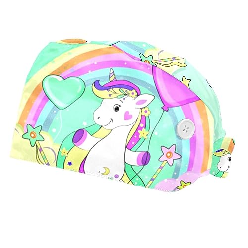 Casquettes de travail avec bandeau de sudation anti-transpiration lot de 2 licorne