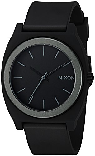 Nixon Men's A1191308-00 Time Teller P Analog Display Japanese Quartz Black Watch