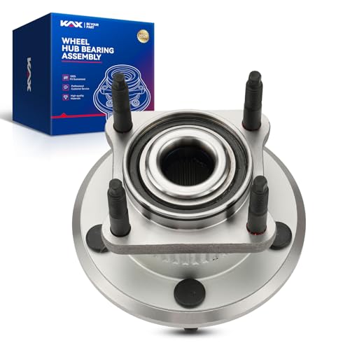 KAX 512302 Rear Wheel Bearing Hub Assemblies Compatible with 2005-2010 Jeep Grand Cherokee, 2006-2010 Jeep Commander 5 Lugs W/ABS