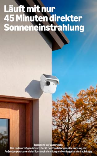 Blink Solaris 2K+ (neueste Gen.), Solarbetriebene, kabellose, intelligente Sicherheitskamera, 2K-Video, Inkl. Sync-Modul… – Ansicht 3