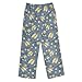 IHCVHQX Pajama Pants Fireflies Glowing Lanterns Plush Fleece Long Pj Bottoms Sleepwear Lounge Pant S
