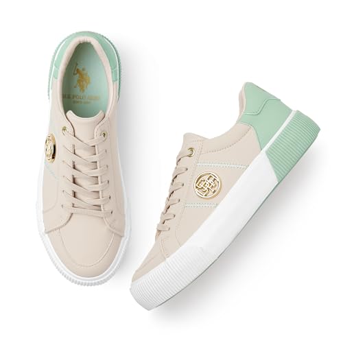 Image of U.S. Polo ASSN. Women Lace Up Sneaker Shoes