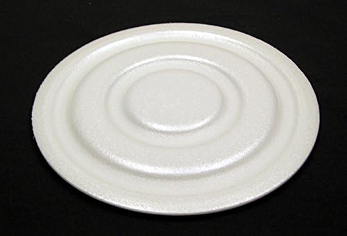 608000000000 Pactiv 8" White Foam Cake Circle 500 per case