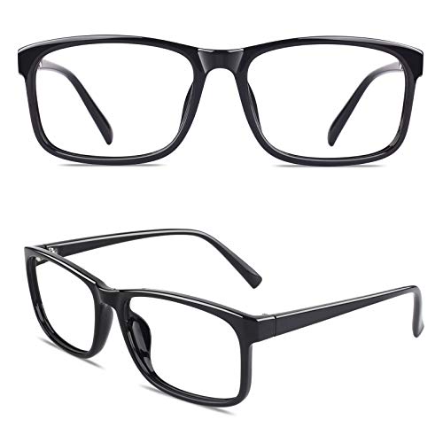 CGID Occhiali Luce Blu Uomo Donna, Occhiali Antiriflesso Anti Filtro Luce Blu,Occhiali per PC Computer Gaming UV Blue Light Blocco Glasses BL12