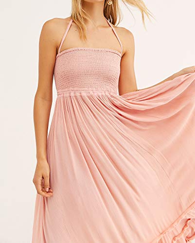 Image of R.Vivimos Womens Summer Boho Sexy Backless Long Dresses