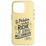 Cycliste humour - cadeau design pour fan de Vélo スマホケース iPhone 16 Pro 用