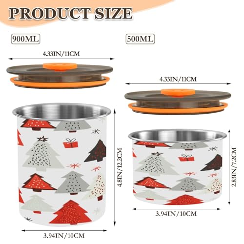 Envase hermético para café de acero inoxidable 30oz miniatura 2