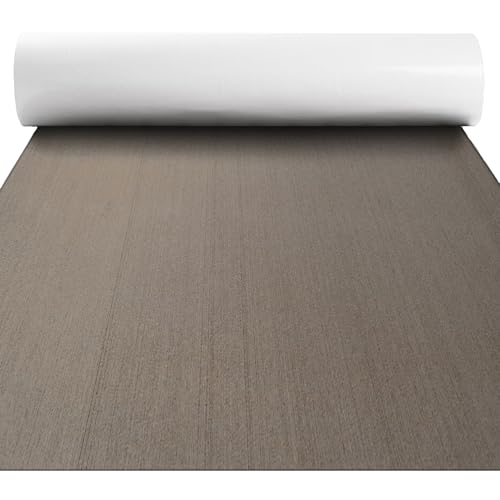 Fullfire Boat Flooring Eva Foam Decking Sheet, Marl Brushed Marine Boat Deck Flooring with Self-Adhesive for Pontoon Bass Jon Boat Motorboat RV Yacht Kayak Floor 94"x47"