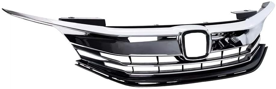 Bewild Front Radiator Grille Fit for 2016 2017 Honda Accord Front Bumper Upper Grille Grill Replacement For 71121T2FA51, HO1200229
