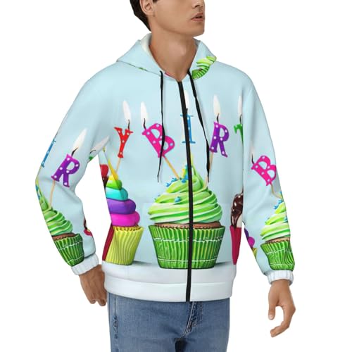 Sweatshirt Hommes Full Zip Cadeau Anniversaire Original Sweat