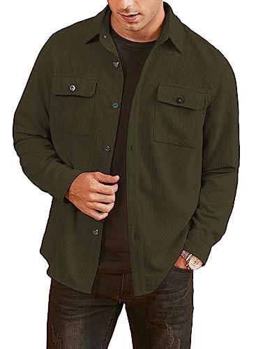 Veste en Velours Côtelé Homme pour un Look Casual au Quotidien