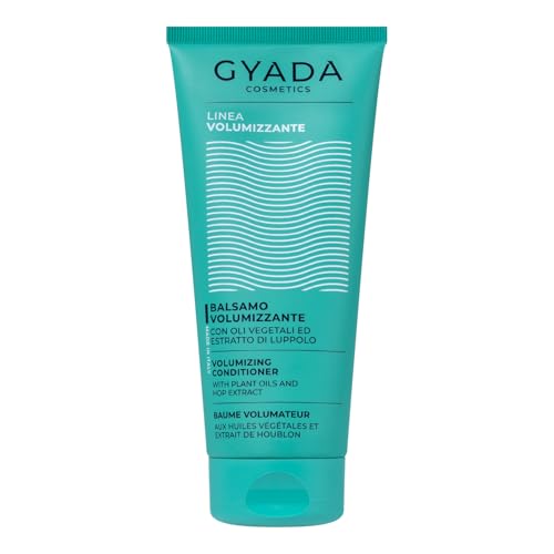 GYADA COSMETICS, Balsamo Volumizzante, Indicato per Capelli Sottili, ad Azione Districante, per Capelli Morbidi e Voluminosi, a Base di Succo dAloe, 200ml, 1