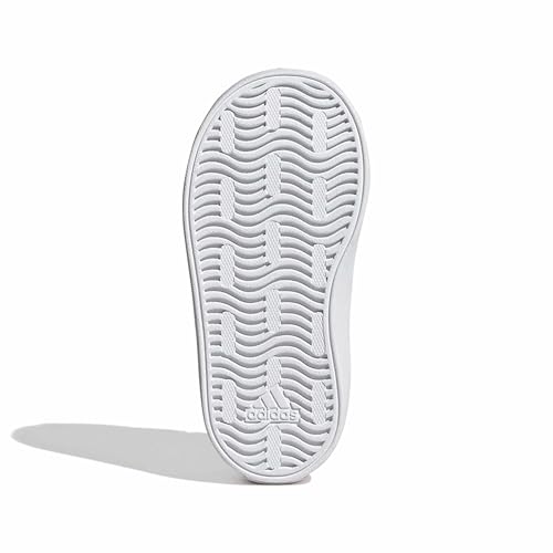Image of adidas Boys Vl Court 3.0 Slip On Sneakers Shoes Casual - Pink, White