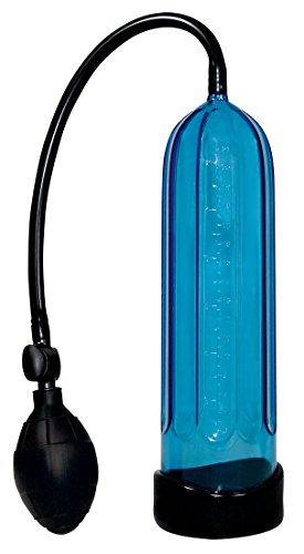 Pompe à pénis bleu Smile pour pimenter vos soirées de couple