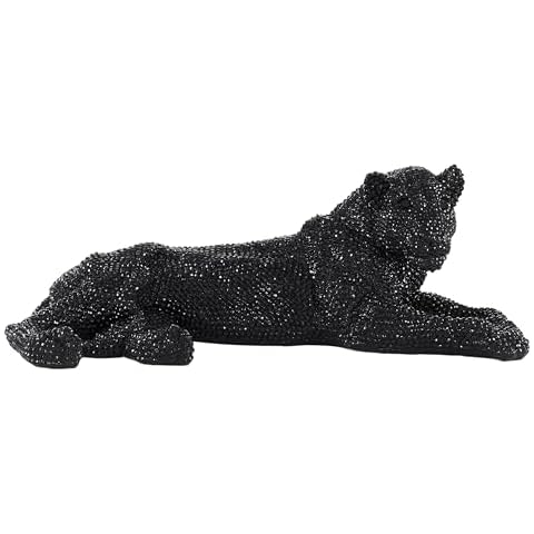 Deco 79 Polystone Leopard Sculpture Cover