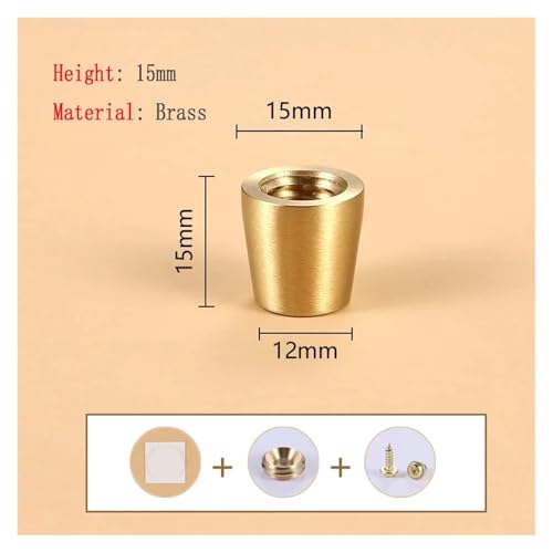 Base de cobre para manualidades con conos de nogal negro macizo 3