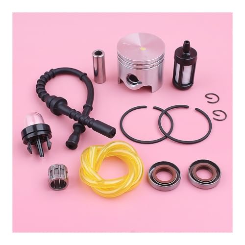 Kit de pistón 38 mm compatible con FS200, repuesto de motor con filtro y manguera 2