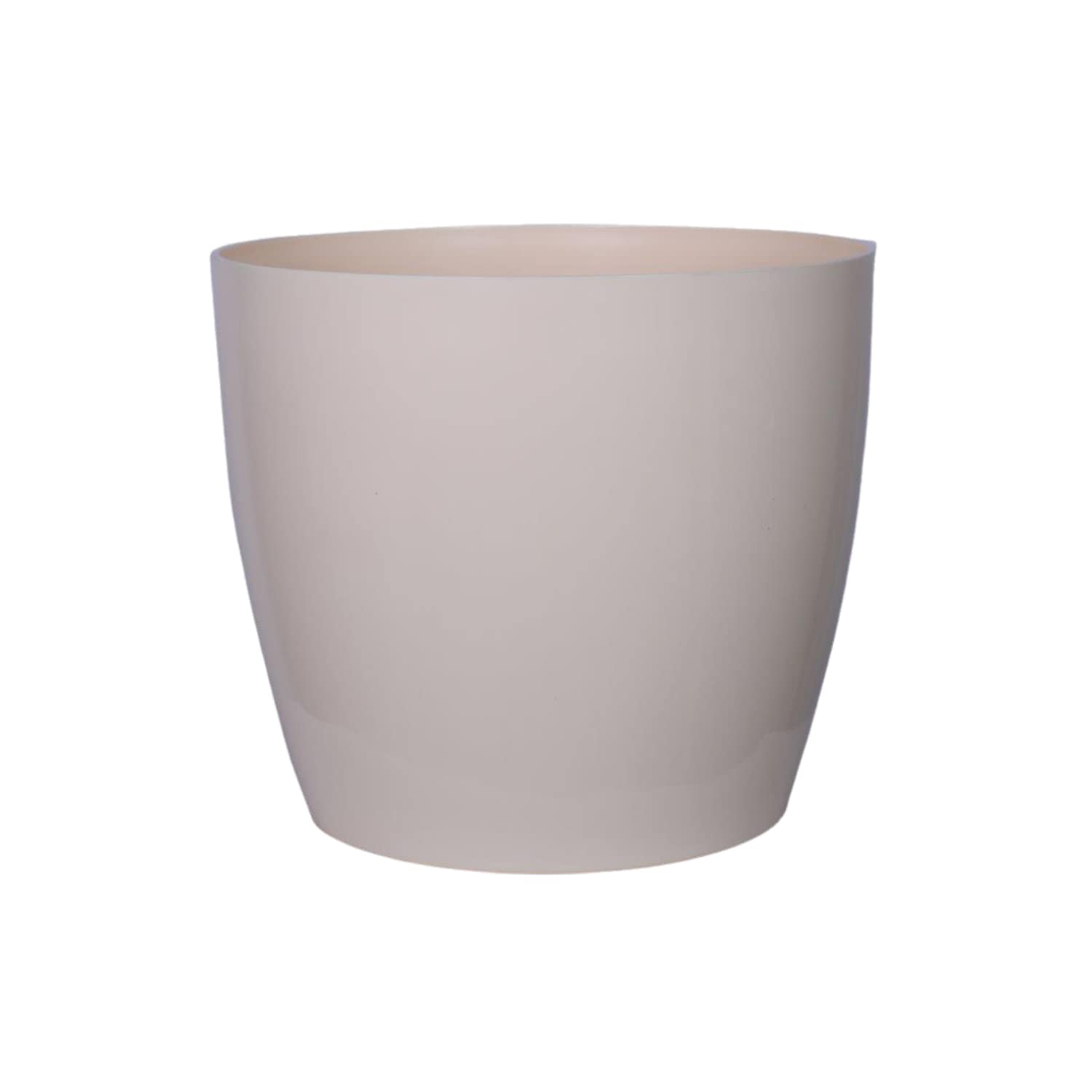 Hug A Plant | Ronda 2320 Round Plastic Pot | Pot for Home & Garden (Without Self Watering Kit) (23CM|9INCH) (Ivory) (B0C6X4KTFM) Amazon Price History, Amazon Price Tracker