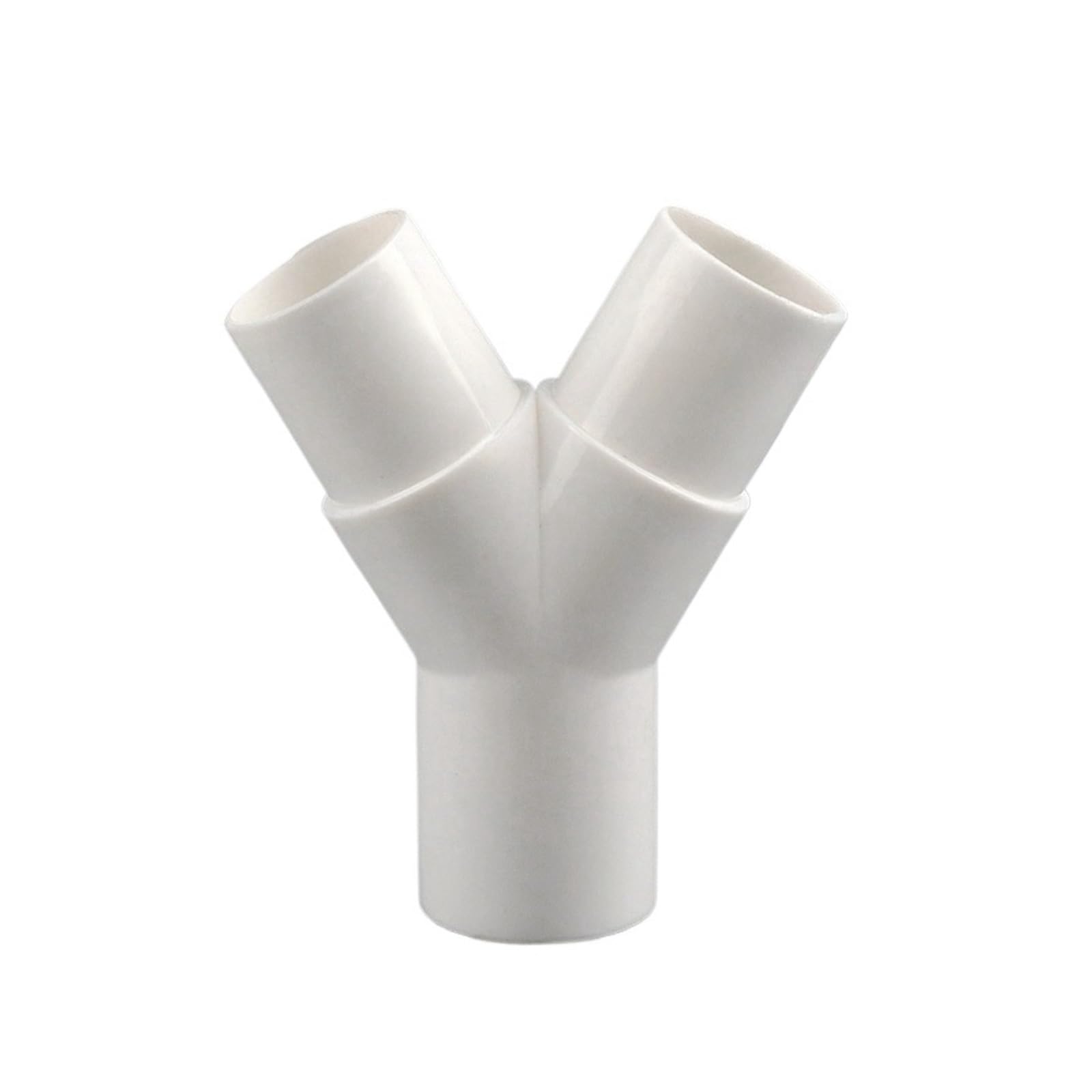 Conectores de tubería agua tipo T PVC Y, 1~25 uds., 16mm/20mm, Accesorios for tanque acuario, caja goteo for riego jardín, piezas juntas(Inner Diameter 20mm,25 pieces)