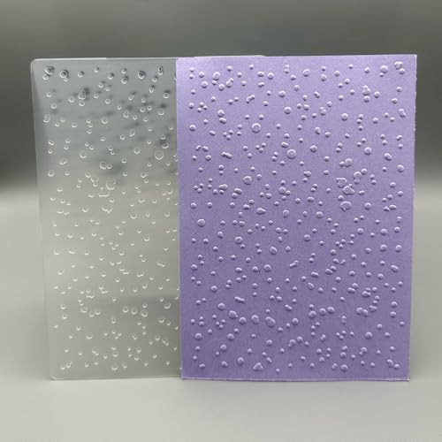 3D Plastic Embossing Folder Template Irregular Snowflakes Texture 4.13x5.83 Inch for Card Making DIY Scrapbooking Paper Crafting Handmade Crafts Scrapbooking Arts Supplies Scrapbook Decor