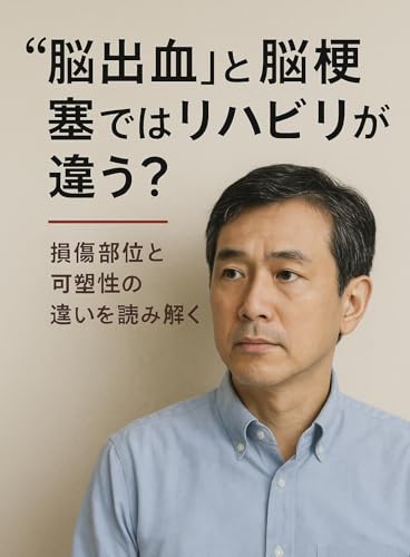 “脳出血”と“脳梗塞”ではリハビリが違う? ― 損傷部位と可塑性の違いを読み解く