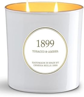 Tobacco & Amber Scented Candle 600 g