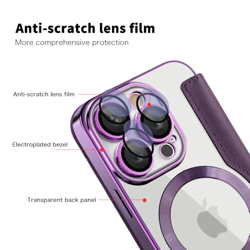Coque compatible MagSafe iPhone 16 Pro Max portefeuille pour vos déplacements quotidiens - 5