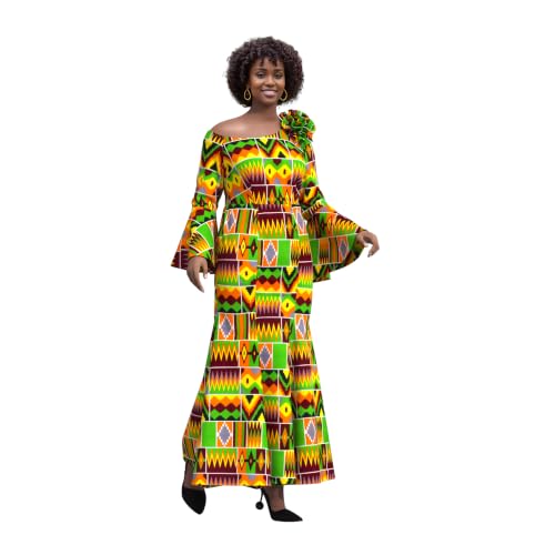 BintaRealWax African Dress for Women Evening Dresses Traditional Attire