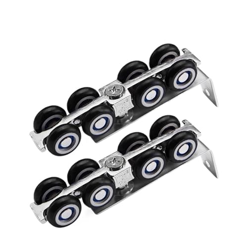 Hardware Slide Doors Pulley, Sliding Hanging Rail Wheel, Small Size,for One Door