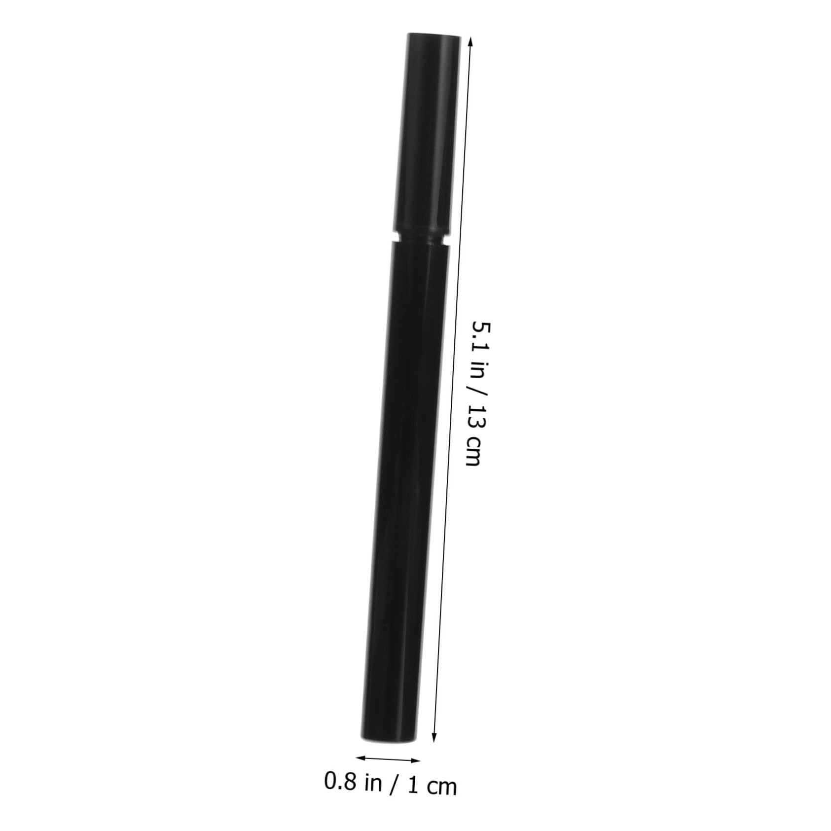 9pezzi Penne Eyeliner Vuote Setola Assortita Contenitori Ricaricabili Per Pratici Eyeliner Unghie