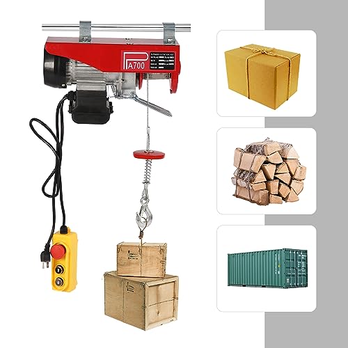 Winch eléctrico 1543 lbs 110V con control remoto miniatura 2